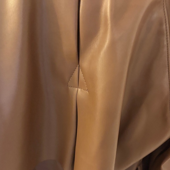 Forever 21 Brown Faux Leather Coat - Picture 8 of 8